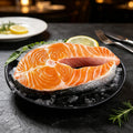 Frozen Thick-Cut Salmon Steaks