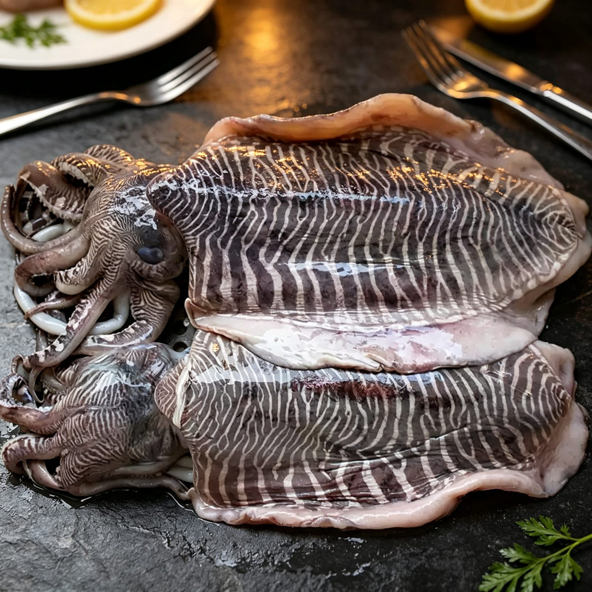 Frozen Wild-Caught Giant Cuttlefish